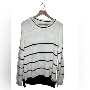 Barbour Petrel Knit Striped Sweater Size 14